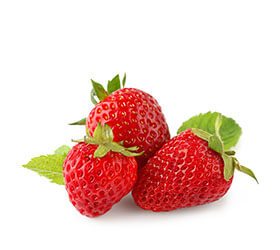 Bio Obst vom Bodensee Erdbeeren Packshot